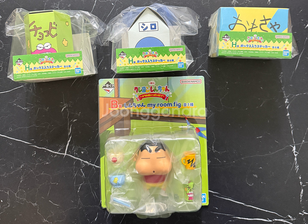 제일복권 짱구는 못말려 나 배불러 B상/H상 3종 일괄 판매 합니다--0