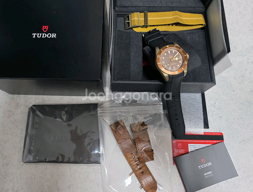 튜더 브론즈 다이버 시계--0