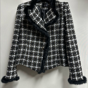 여성 트위드 자켓 M