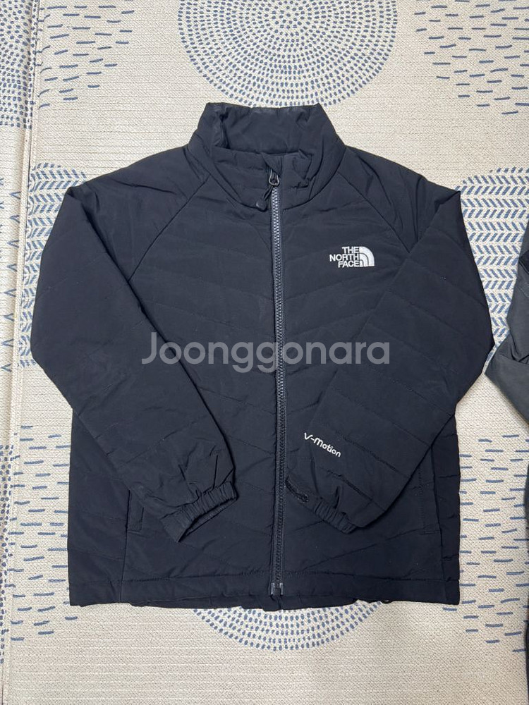 노스페이스 키즈 브이모션 경량패딩(130사이즈) 스테프 바람막이--2