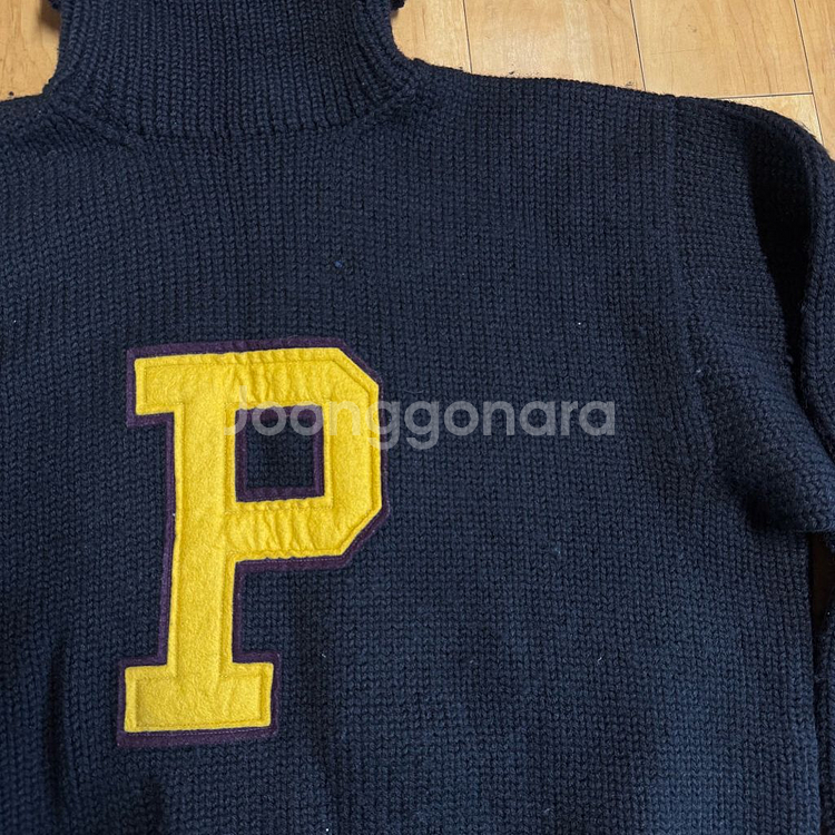 폴로 남성 울 목폴라니트 스웨터 블랙 L--2