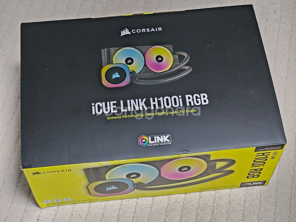 커세어 iCUE LINK H100i RGB 블랙--0