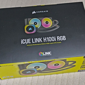 커세어 iCUE LINK H100i RGB 블랙