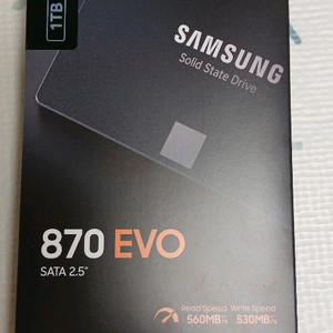 삼성 SSD 870 EVO 1TB