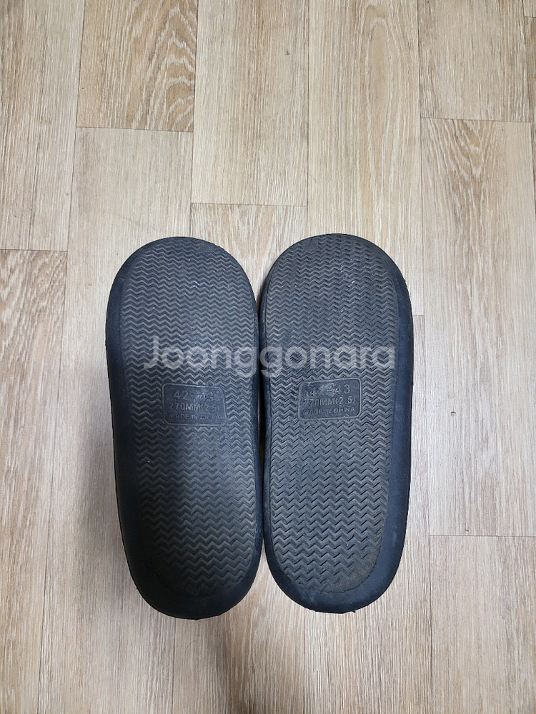 남녀공용 겨울 안감털 방한슬리퍼 샌들 조리 쪼리--6