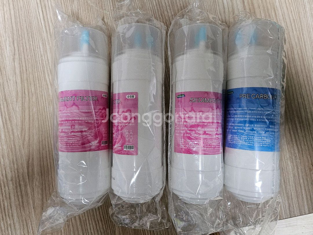 쿠쿠 정수기 호환 필터 미사용 4개 + 코크 살균통--0