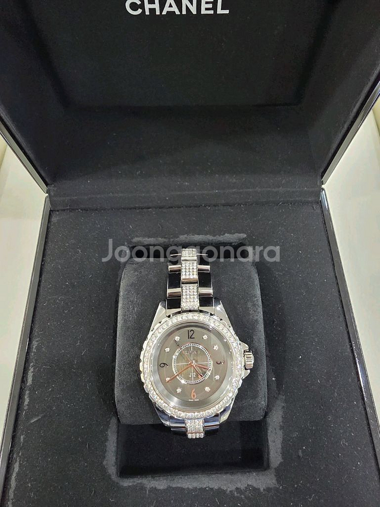 샤넬 세라믹 다이아 시계 정품--0