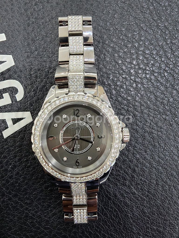 샤넬 세라믹 다이아 시계 정품--3
