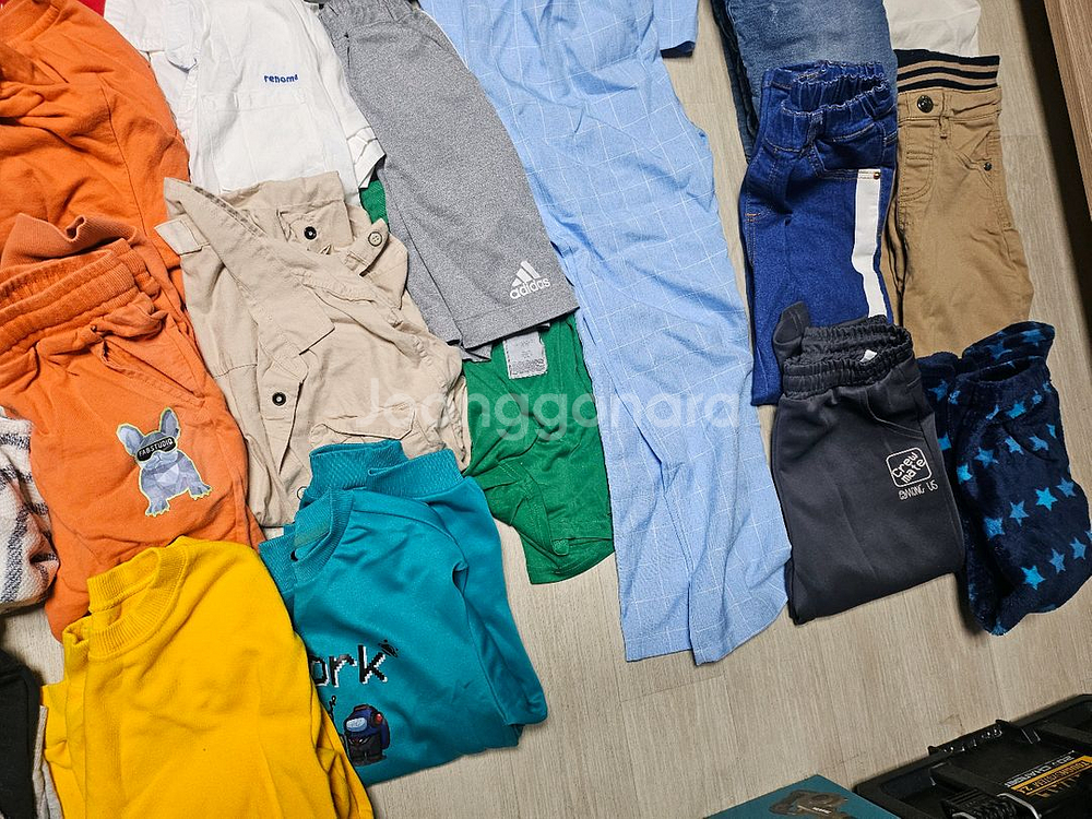 남아옷 남자 아이 의류 상하의 일괄 130~140 사이즈--4