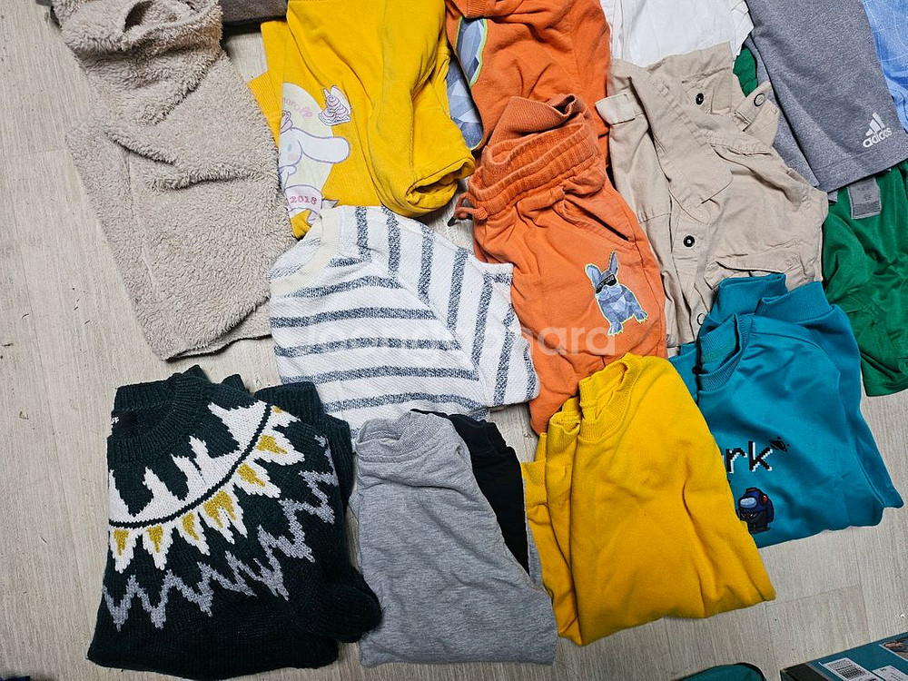 남아옷 남자 아이 의류 상하의 일괄 130~140 사이즈--3