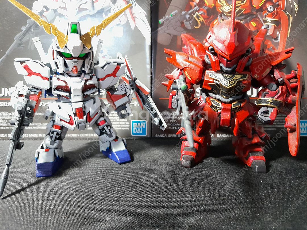 SDEX 스트라이크, 엑시아, 유니콘, 시난주 아크릴 도색 일괄 건프라 건담 SD--2