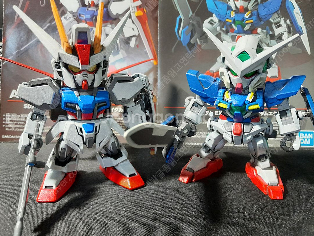 SDEX 스트라이크, 엑시아, 유니콘, 시난주 아크릴 도색 일괄 건프라 건담 SD--1
