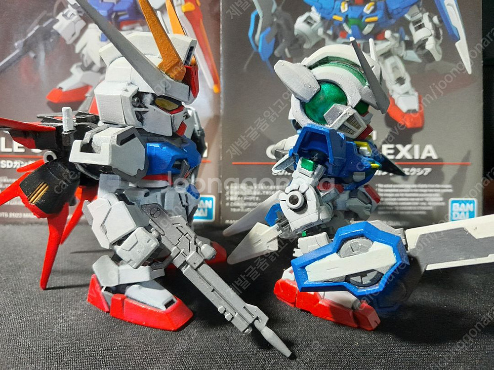 SDEX 스트라이크, 엑시아, 유니콘, 시난주 아크릴 도색 일괄 건프라 건담 SD--7