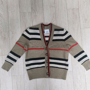 백화점.정품) 버버리키즈4y 가디건(울,캐시미어)