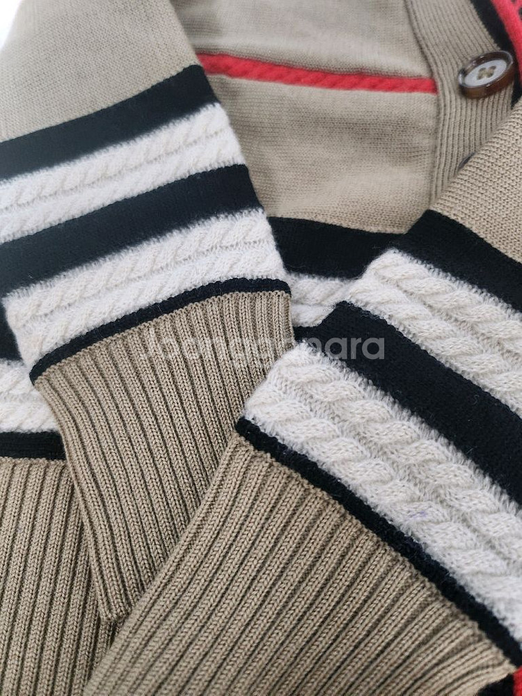 백화점.정품) 버버리키즈4y 가디건(울,캐시미어)--2