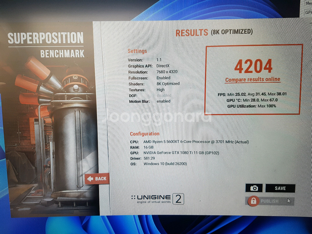 gtx1080ti super jetstream 그래픽카드--4