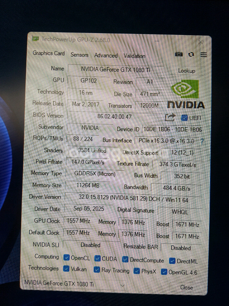 gtx1080ti super jetstream 그래픽카드--3