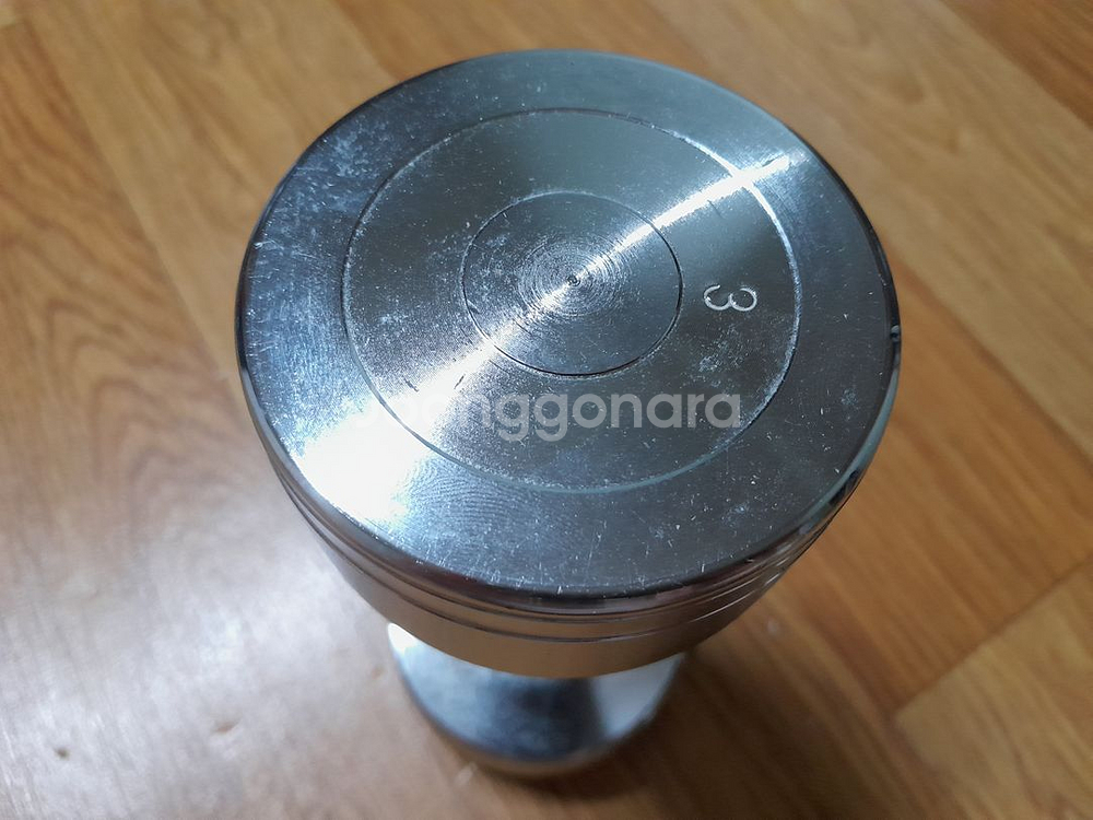 아령 3KG 1개 크롬 도금 덤벨--1