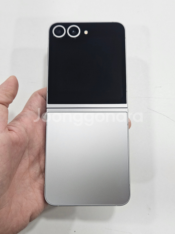 갤럭시Z플립6 실버 256GB--6