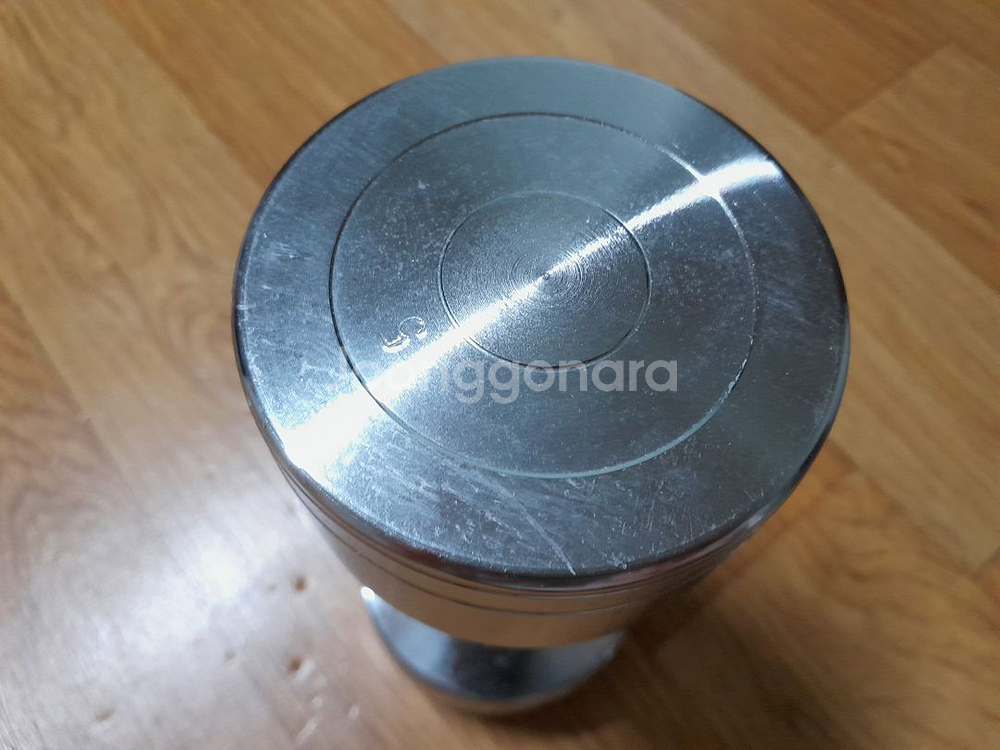 아령 5KG 1개 크롬 도금 덤벨--1