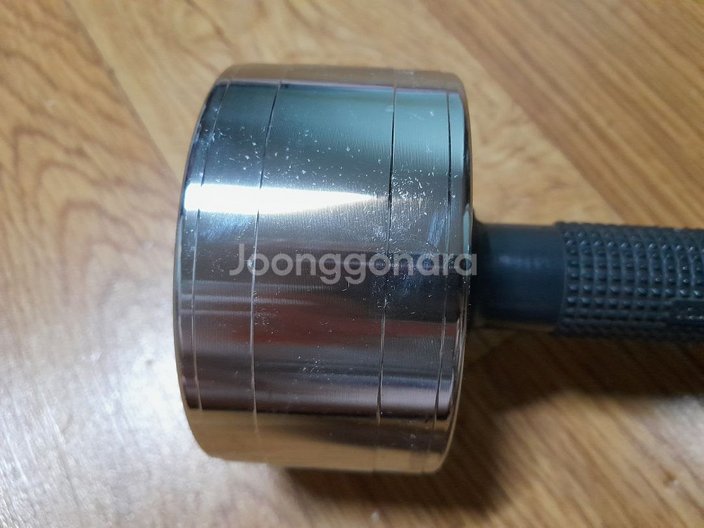 아령 5KG 1개 크롬 도금 덤벨--6