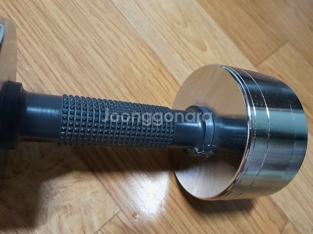 아령 5KG 1개 크롬 도금 덤벨--5