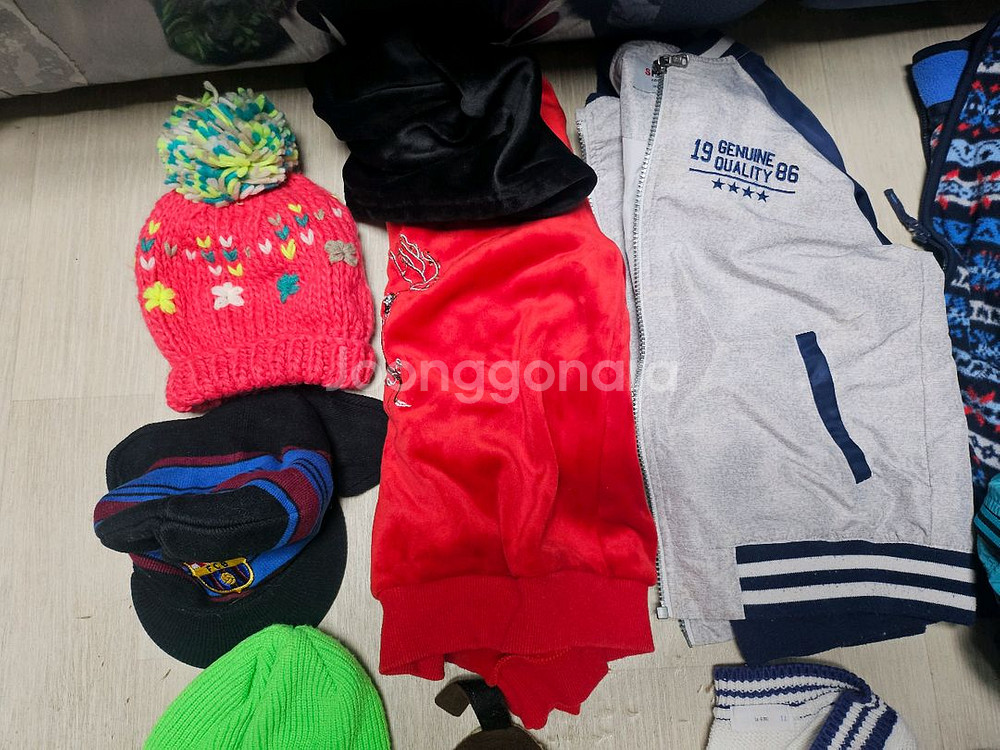 남아옷 남자 아이 의류 일괄 (모자, 상의, 하의) 130사이즈--1