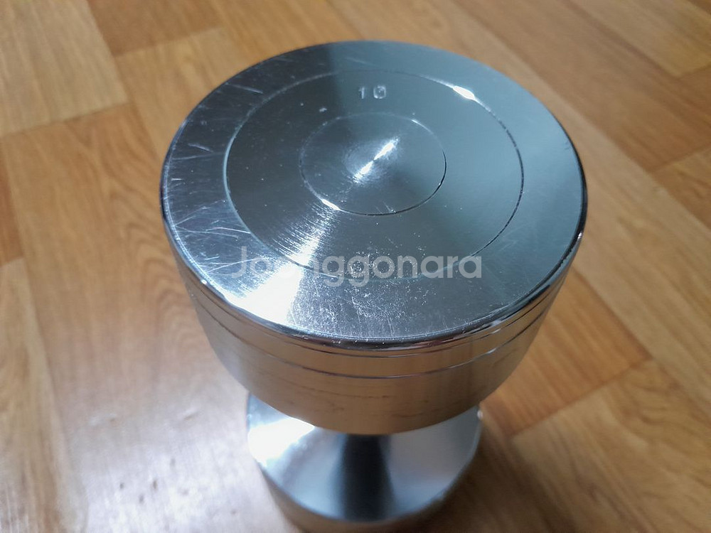 아령 10KG, 5KG, 3KG 일괄 크롬 도금 덤벨--2