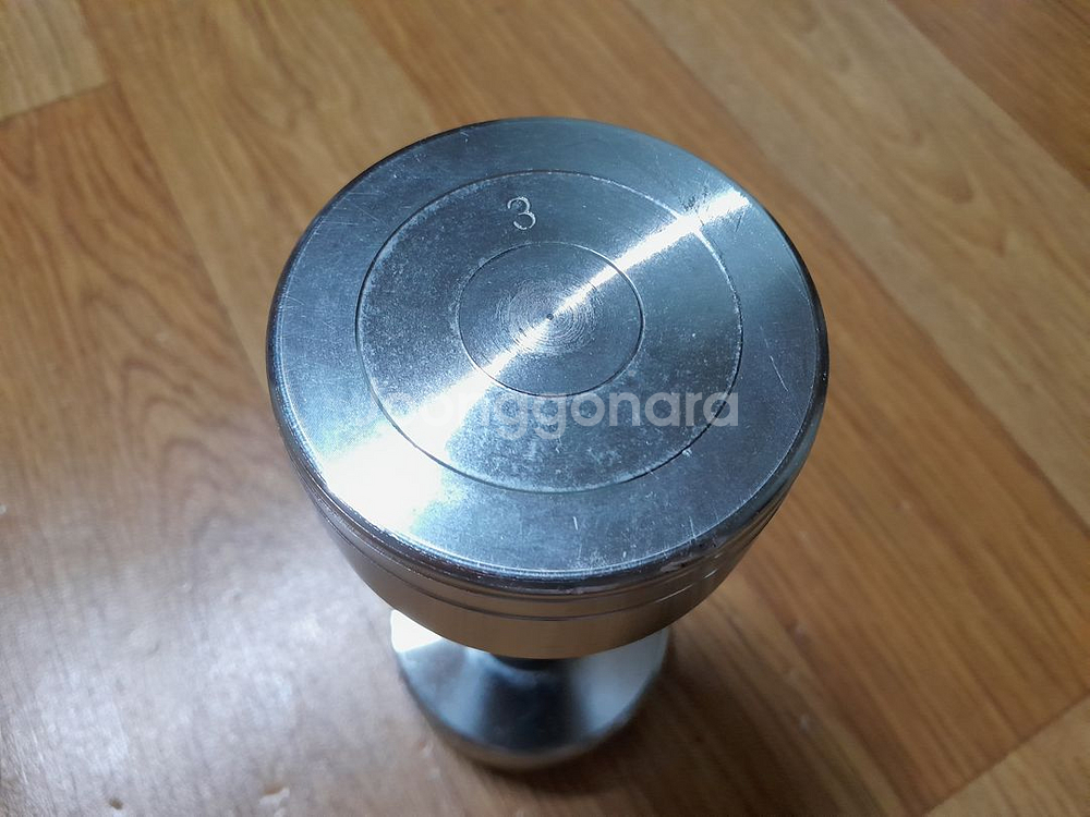 아령 10KG, 5KG, 3KG 일괄 크롬 도금 덤벨--7