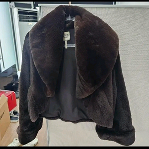 에르메스 여성코트 새제품느낌 밍크(교환가능)