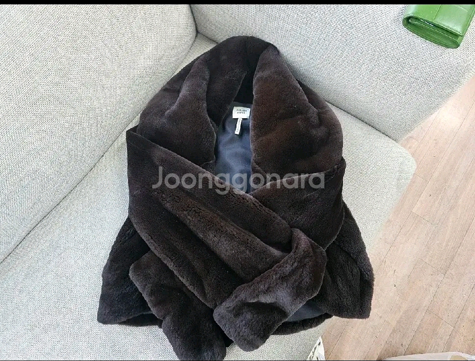 에르메스 여성코트 새제품느낌 밍크(교환가능)--7