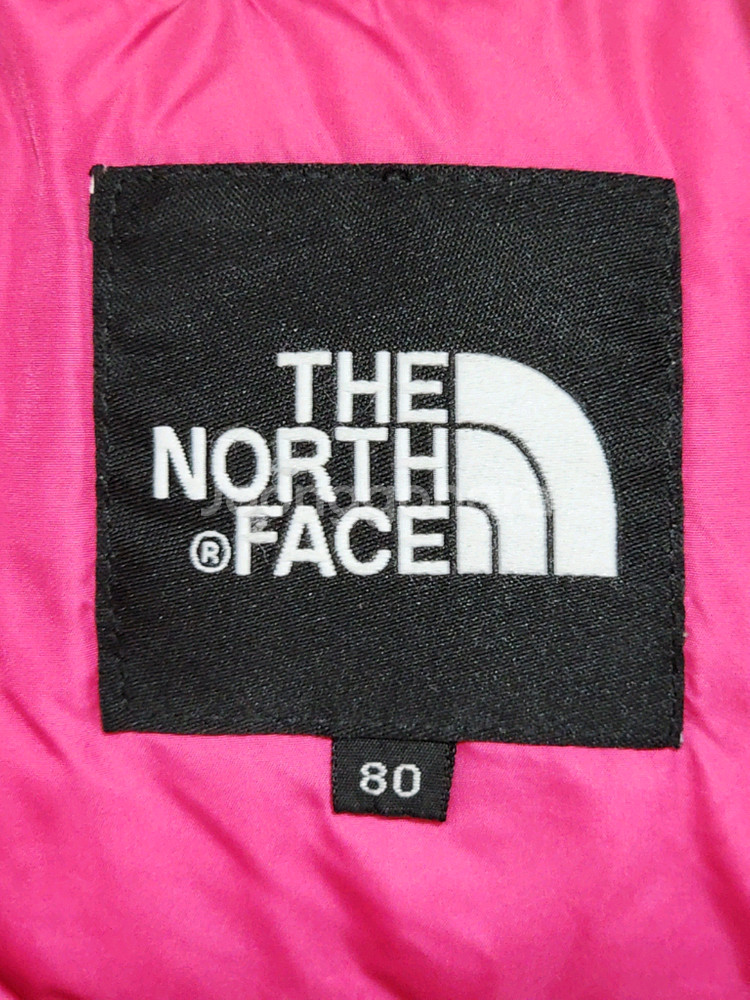 (S) 노스페이스 눕시 패딩조끼 핑크 700 거위털 구스다운 베스트--2