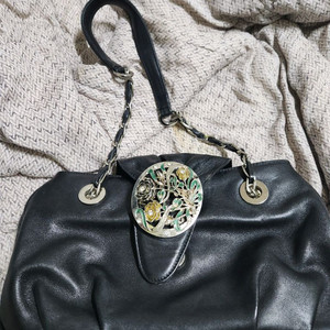 가죽 핸드백. 마라 가방