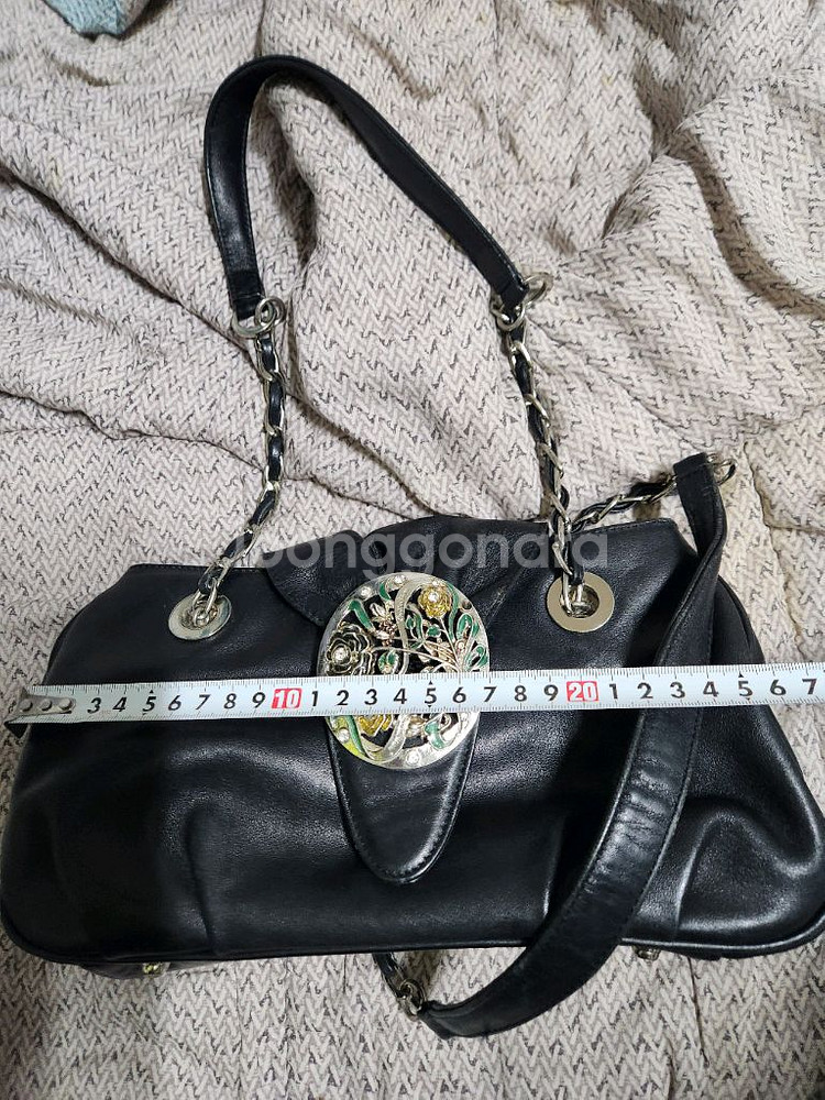 가죽 핸드백. 마라 가방--5