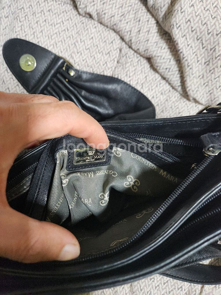 가죽 핸드백. 마라 가방--3