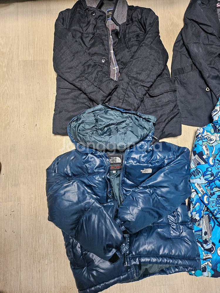 남아동 옷 남자 아이 의류 겨울 외투 일괄 (노스페이스 외) 130사이즈--1