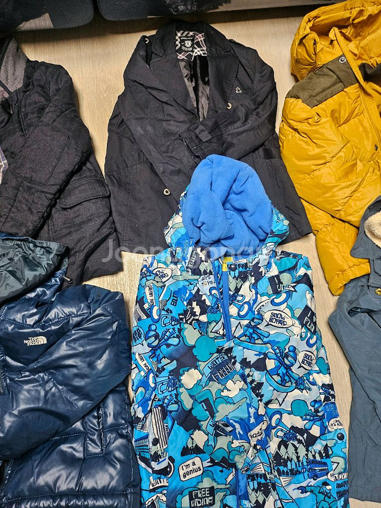 남아동 옷 남자 아이 의류 겨울 외투 일괄 (노스페이스 외) 130사이즈--2