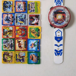 헬로카봇 시계와 카봇 칩 세트