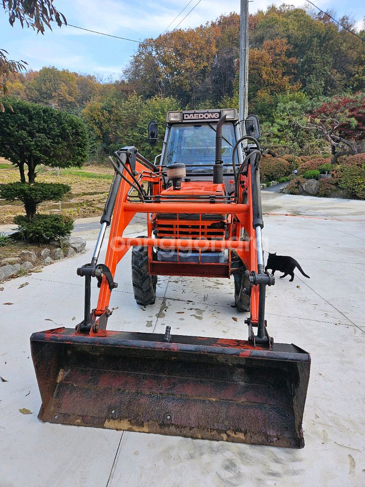 트랙터 로더 부착기 세트--2