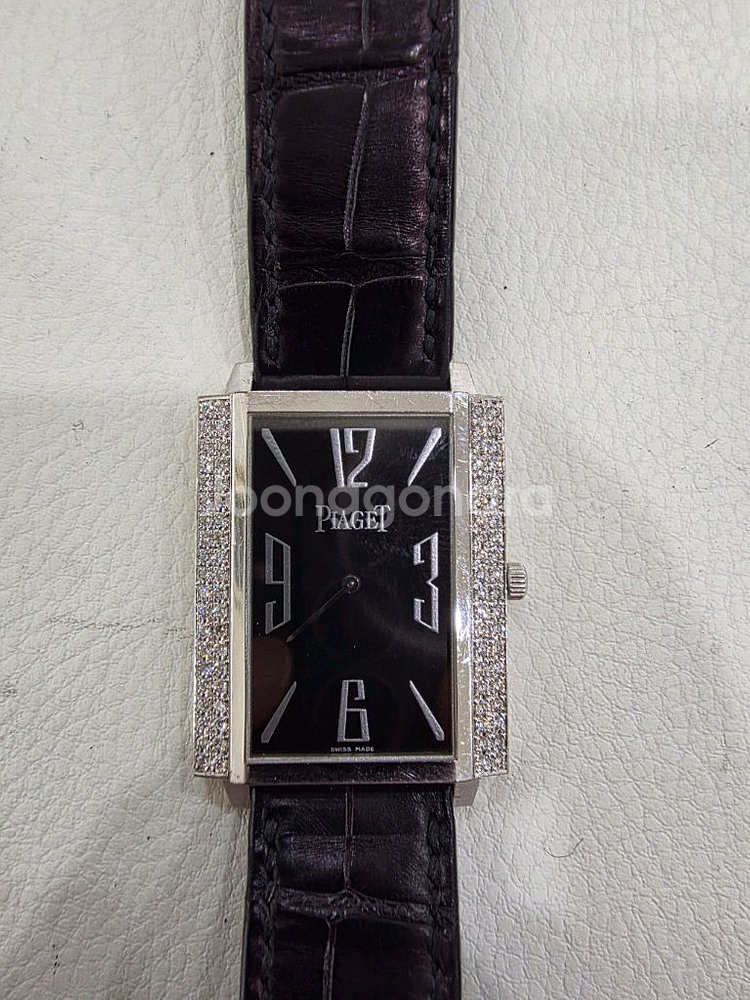 피아제 1967 금통 다이아 시계 정품--0