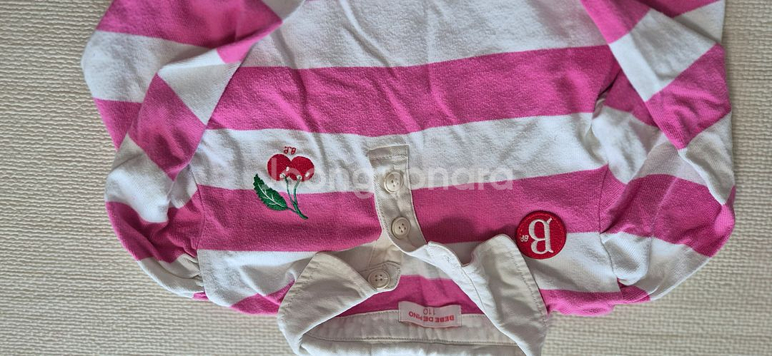 베베드피노 체리 맨투맨 + 베베드피노 엘리 청바지 110--3