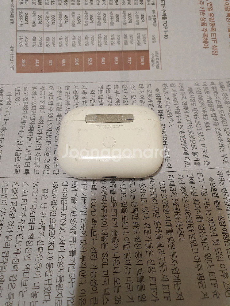 에어팟 프로2 8핀 본체 (택포함)--1