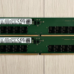 삼성 DDR5 4800MHz 16GB 메모리 램