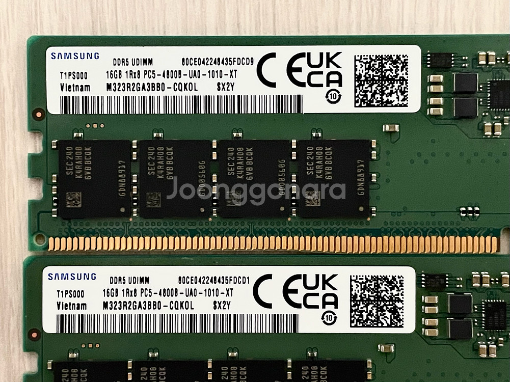 삼성 DDR5 4800MHz 16GB 메모리 램--1