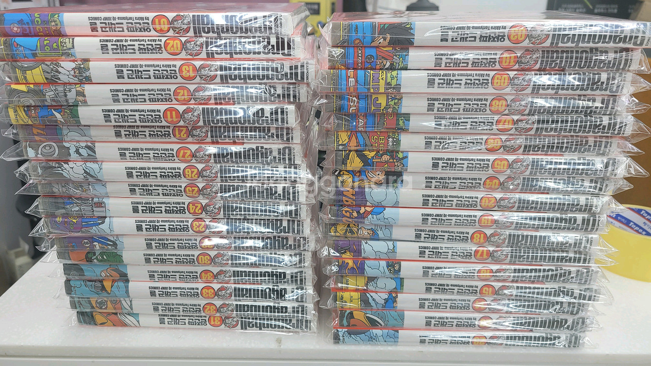 미개봉 드래곤볼 완전판 전권1-34권--0