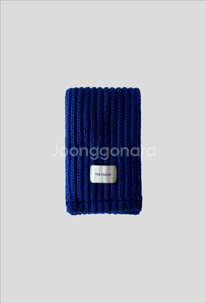 구해요) 더무아 classic wool-cash muffler(blue)--0