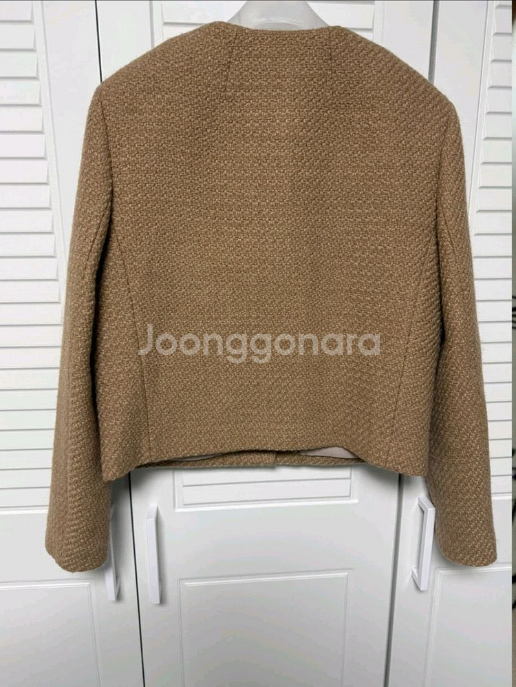 24FW 띠어리 트위드 자켓--1