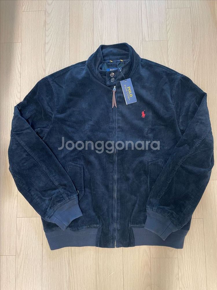 [새제품] 폴로 랄프로렌 코듀로이 바라쿠다 자켓 네이비 XL--0