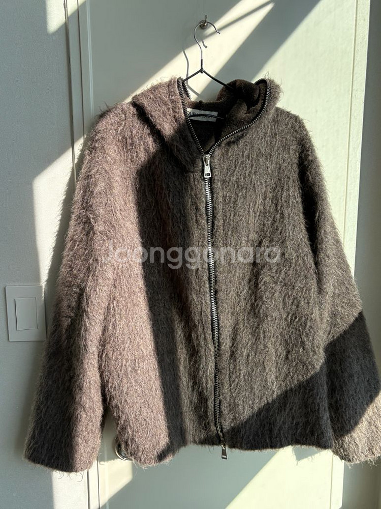 아워레가시 모헤어 후드 자켓 50사이즈--2