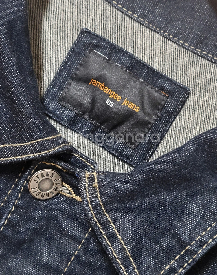 잠뱅이 데님 청자켓--5
